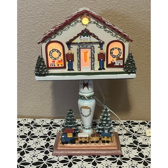 Vintage Kathy Hatch Light Up Tree House Toy Shop - Picture 1 of 8